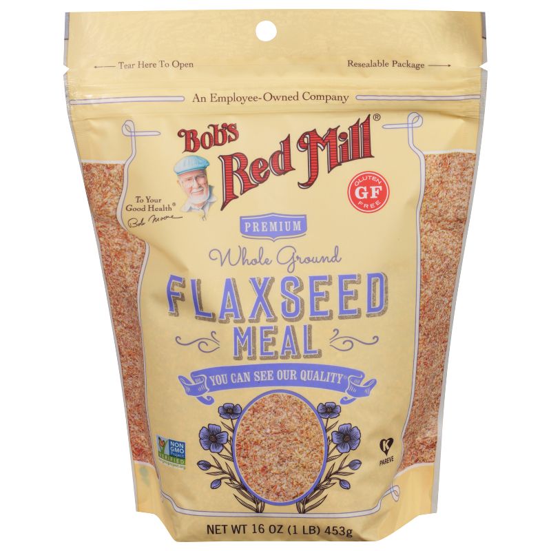 Bob&#39;s Red Mill Gluten Free Whole Ground Flaxseed Meal - 16oz, 1 of 7