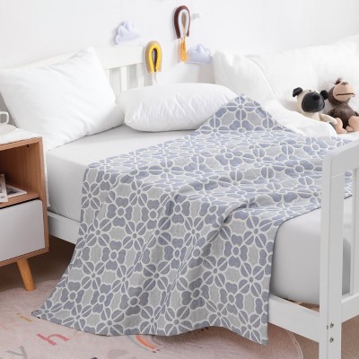 3 Layer Muslin Cotton Toddler Blanket, Super Soft and Warm Crib Blanket - NTBAY