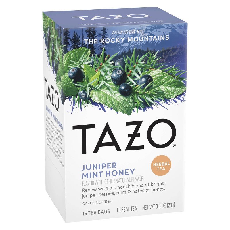 Tazo Herbal Juniper Mint Honey Tea Bags - 16ct, 6 of 7