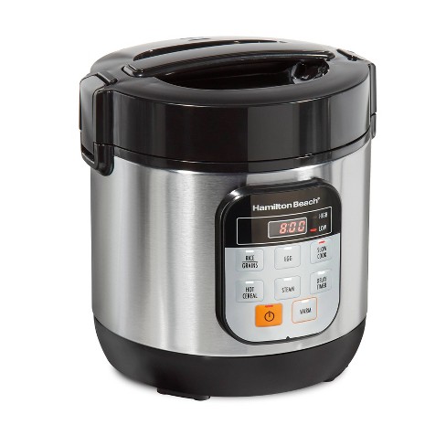 Hamilton Beach 1.5qt Digital Rice Cooker Silver Target