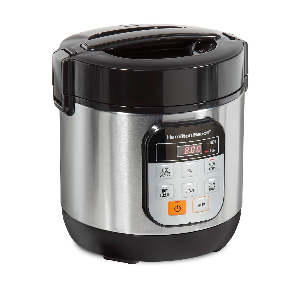 Hamilton Beach 1.5qt Digital Rice Cooker - Silver