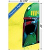 Trends International Star Wars: Archetype - Boba Fett Helmet Unframed Wall Poster Prints - 3 of 4