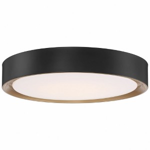 Access Lighting Malaga 1 - Light Flush Mount in  Matte Black - 1 of 1
