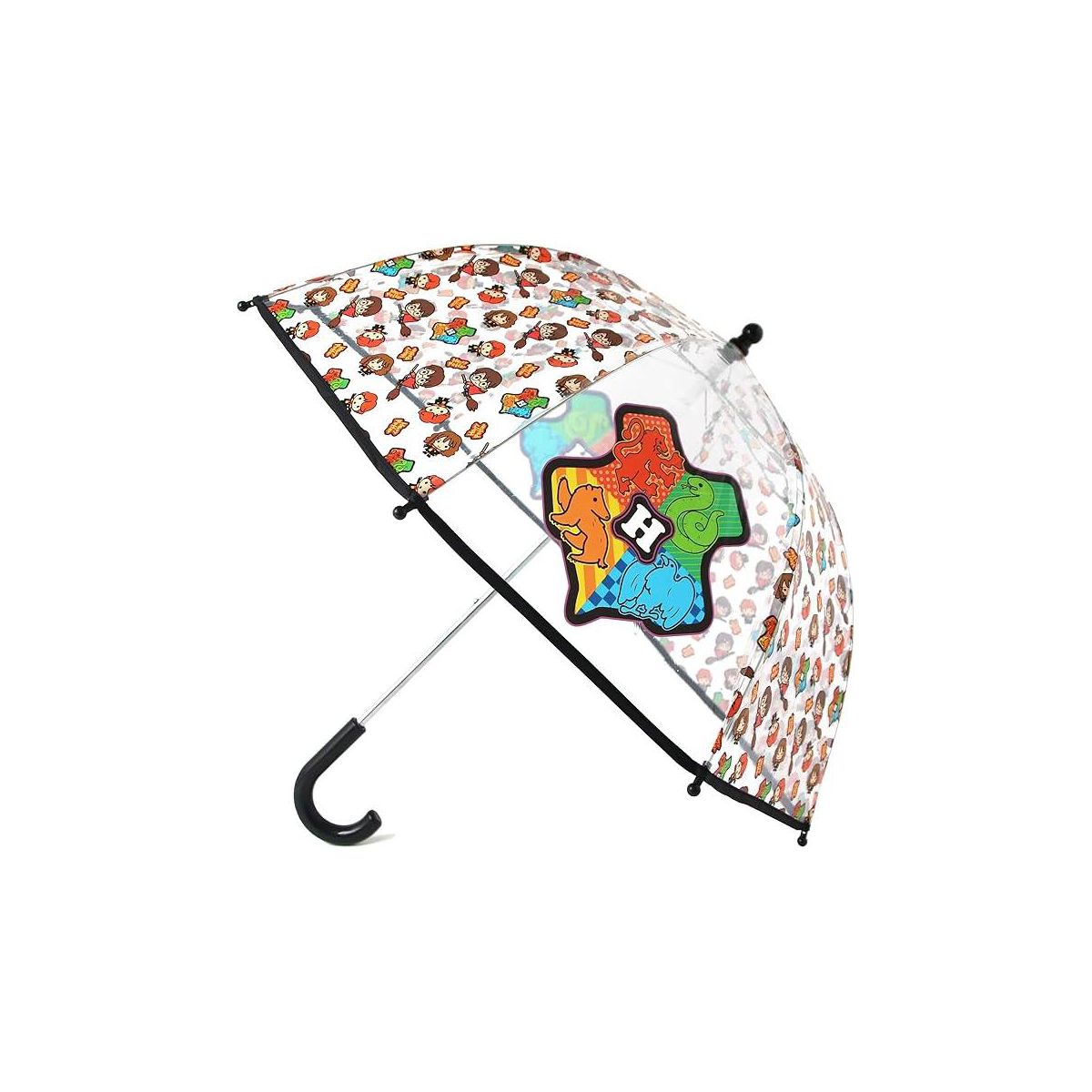 ABG Accessories Boys Clear Umbrella - Harry Potter Kids Umbrella Clear Rain Wear For Ages 3-10