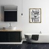Stupell Industries Funny Bathroom Toilet Seat Framed Floater Canvas Wall Art - 2 of 4