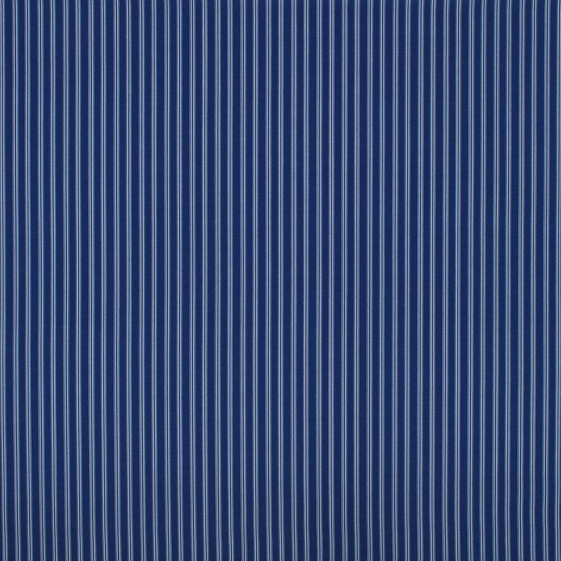 Resort Stripe Squared Corners Outdoor Chair Cushion Blue - Pillow Perfect, 4 of 7