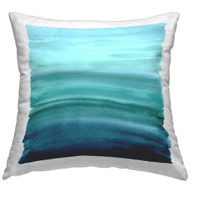 Stupell Industries Brushed Turquoise Gradient - 1 of 3