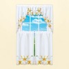 Collections Etc Sunflower Border Curtains - 3 of 3