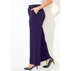Catherines Women's Plus Size Dream Drape Pull-On Knit Pant - 4 of 4