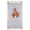 Little Love by NoJo Sloth Let's Hang Out All Over Print Crib Sheet - 4 of 4