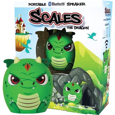 My Audio Pet Mini Bluetooth Wireless Speaker For Kids of All Ages TWS  - Pairs With Any My Audio Other Pet Speaker - Scales The Dragon