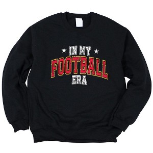 Simply Sage Market Women's Graphic Sweatshirt In My Football Era - Red - 1 of 4
