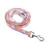 Unique Bargains Dog Harness and Leash with Reflective Strip XS Pink 1 Set - 3 of 4