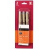 Sakura Pigma Micron Pen Fineliner Black Ink 3/Bundle (SAK50022-3) - 2 of 3