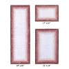 Torrent Collection 3 Piece 100% Soft Cotton Tufted Weave Bath Rug Set, Ombre Pattern, Super Soft & Absorbent, Machine Washable Bathroom Mats - 2 of 4