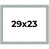 PosterPalooza | Photo Size Refined Blue Picture Frame - UV Acrylic, Foam Board Backing, Hanging Hardware - 2 of 4