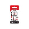 Diablo Square #1 X 1 in. L Driver Bit Black Oxide 5 pk - 2 of 2