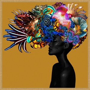 Amanti Art Crowning Glory II by Lolita Lorenzo Framed Canvas Wall Art - 1 of 4