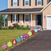 Big Dot of Happiness Colorful Ornaments Lawn Decorations - Outdoor Holiday and Christmas Yard Decorations - 10 Piece - 3 of 4