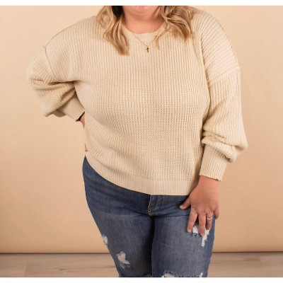 Women's Laurel Oversized Knit Sweater - BLAKELEY