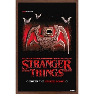 Trends International Netflix Stranger Things: Season 5 (2025) - Enter The Upside Down Framed Wall Poster Prints - 1 of 4