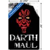 Trends International Star Wars: The Phantom Menace - Darth Maul Charcoal Unframed Wall Poster Prints - image 3 of 4