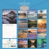 The Gifted Stationery 2025 Square Wall Calendar, Inspiration, 16-Month Mind, Body, Spirit Theme with 180 Reminder Stickers (12x12 In) - 4 of 4