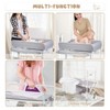 Baby Changing Table Dresser ¨C Grey, with Drawers, Power Outlet & LED Light, Nursery Organizer for Newborns - 2 of 4