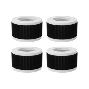 Nispira 2-in-1 True HEPA Replacement Filters Compatible with Pro Breeze Mini Air Purifier PB-P02 PB-P02F, 4 Packs - 1 of 4