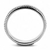 Slickblue Women's Polished Stainless Steel Band Ring, No Stone Minimal Design, Sleek Silver Finish, Size 5-10 - 4 of 4