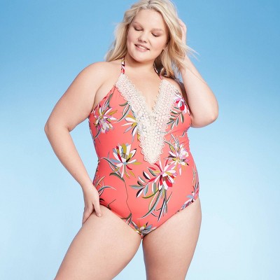 2x one piece swimsuit