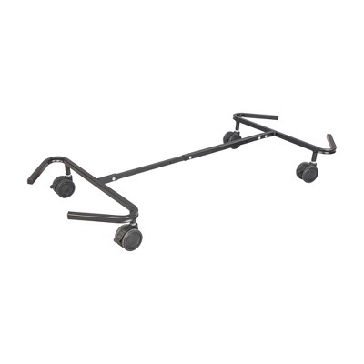 ECR4Kids Universal Cot Trolley, Black, 1