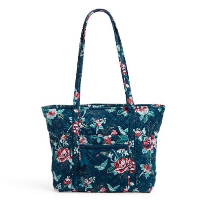 Vera Bradley Women's Cotton Small Vera Tote Bag Rose Toile