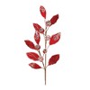Beaded Red Leaf Stem (Set of 2) - 3 of 3