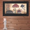 "Country Bath" By Pam Britton, Ready to Hang Framed Print, Black Frame - 3 of 4