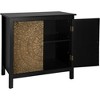 2 Door Cabinet Rustic Farmhouse Buffet Cabinet With Adjustable Shelf Entry Living Room Bedroom Accent Cabinet Free Standing Storage Cabinet - 4 of 4