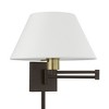 Livex Lighting 1 - Light Wall Light in  Bronze/Antique Brass - 2 of 4
