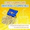 Strictly Briks AlphaBriks - 200 1x1 Alphabet Letter Bricks with Drawstring Bag - 100% Compatible with All Major Brands - 4 of 4