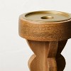 Large Wood Candle Holder - Opalhouse™ designed with Jungalow™ - image 3 of 4