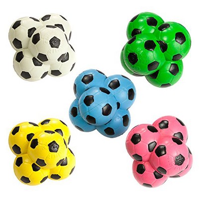 Multipet # ClusterBall Soccer Ball - A cluster of soccer balls designed to engage your dog in playful activities.