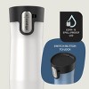 Contigo AUTOSEAL West Loop Vacuum-Insulated Stainless Steel Travel Mug with Easy-Clean Lid, 16 oz, Salt Frosted Pearl & Glacier Frosted Pearl, 2-Pack - 2 of 4