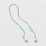 Wireless Bluetooth Braided Cord Flat Earbuds - heyday™ Spring Teal