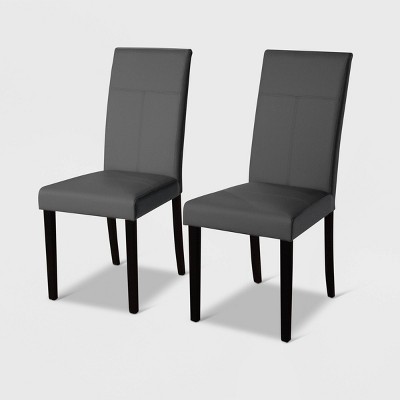 Set Of 2 Newark Parson Dining Chairs Gray Buylateral Upholstered   GUEST 552d76be 1864 4eef B82e 1880fed602db