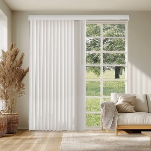 78"x84" Chicology Light Filtering Vertical Blinds Blind - 1 of 4