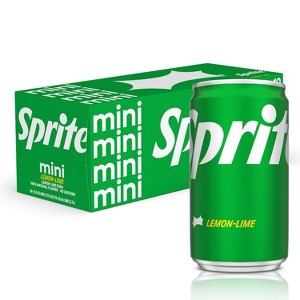 Sprite Mini-Can 7.5oz, 10 Pack - 1 of 4
