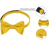 Allegra K Men's Solid Color Self-tied Formal Wedding Party Tuxedo Adjustable Bow Ties - 3 of 4