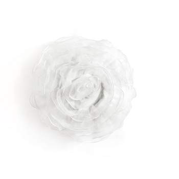 Lush Décor Ruffle Layer Flower Decorative Baby Pillow