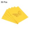 Unique Bargains Hollow Butterfly Cut Design Favor Decor Table Name Place Cards 50 Pcs - 3 of 4
