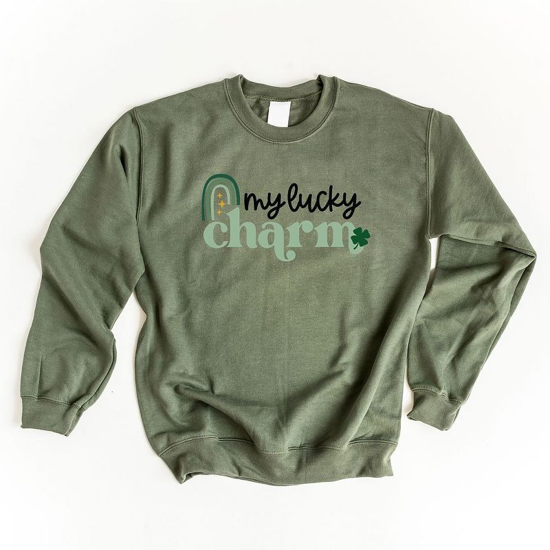 Simply Sage Market Women's Graphic Sweatshirt My Lucky Charm, 1 of 5