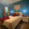 Plug in Wall Sconces Set of Two Hand Woven Lamp with Cord Rattan Lights Farmhouse Sconce Mounted Light Boho Lighting for Bedroom - 2 of 4